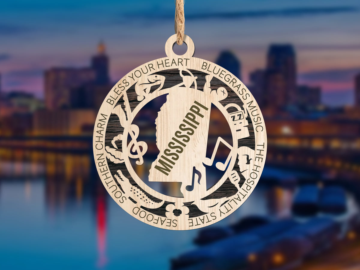 State Icons Ornament