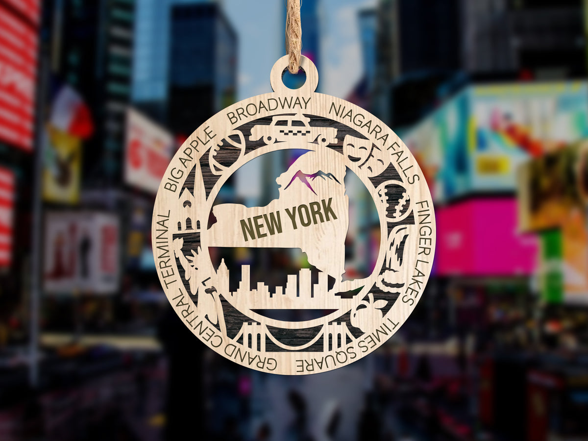 State Icons Ornament