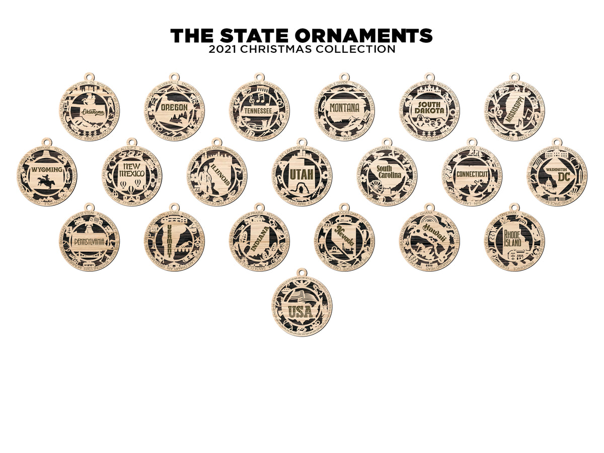 State Icons Ornament
