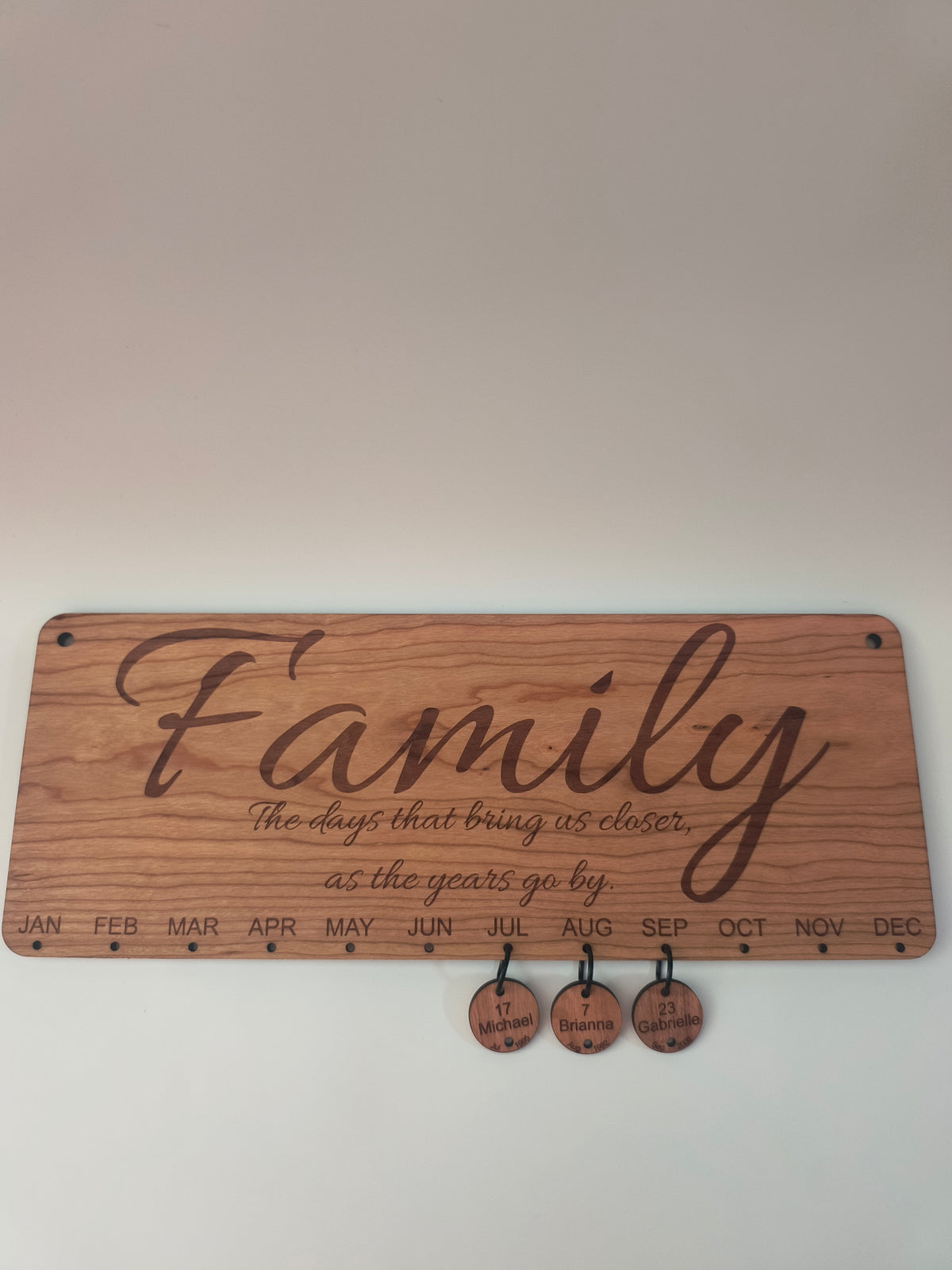 Birthday Plaque