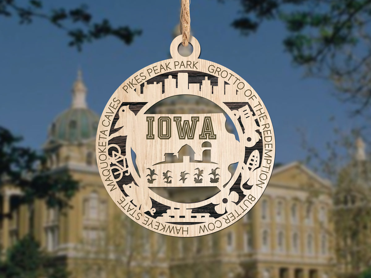 State Icons Ornament