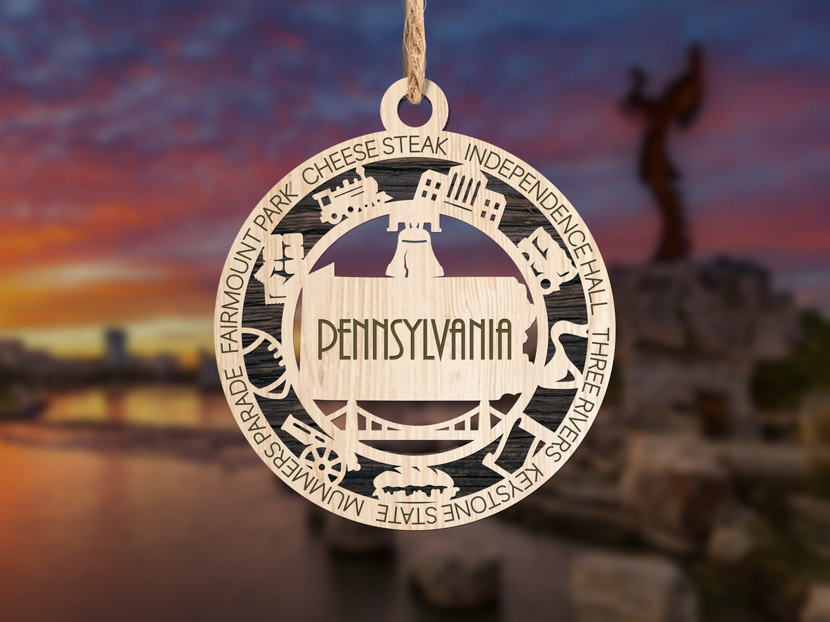 State Icons Ornament